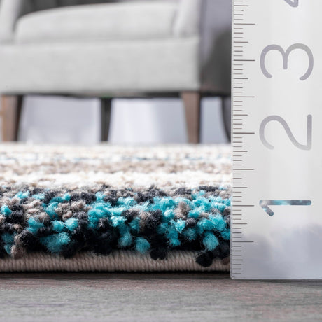 Nuloom Drey Ndr2043B Blue Multi Rug - Nuloom - hjzom1b - 203