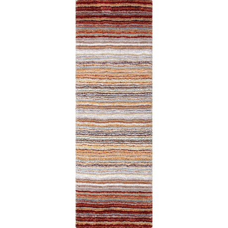 Nuloom Drey Ndr2043E Red Multi Rug - Nuloom - hjzom1d - 406