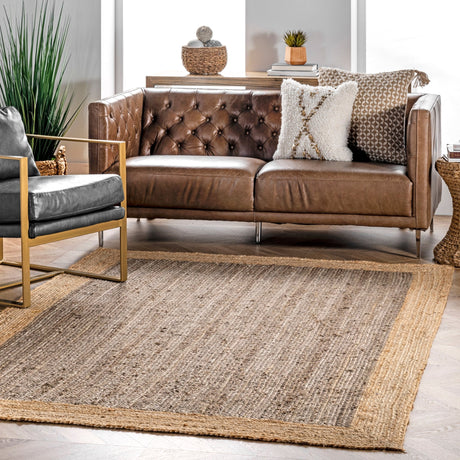 Nuloom Eleonora Nel3515B Gray Rug - Nuloom - tajt09e - 9012