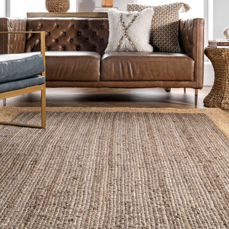 Nuloom Eleonora Nel3515B Gray Rug - Nuloom - tajt09e - 9012