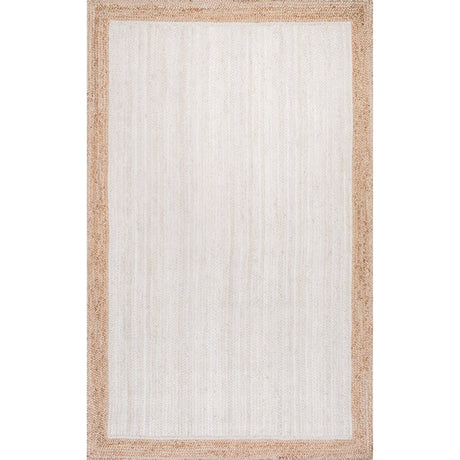 Nuloom Eleonora Nel3515D White Rug - Nuloom - tajt09d - 9012