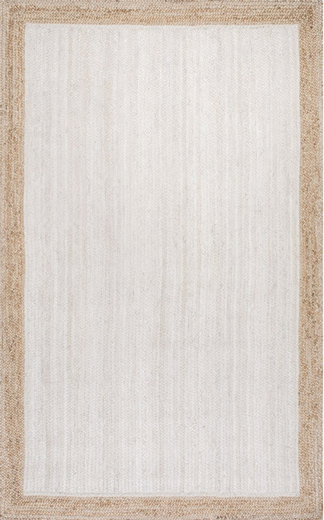 Nuloom Eleonora Nel3515D White Rug - Nuloom - tajt09d - 9012