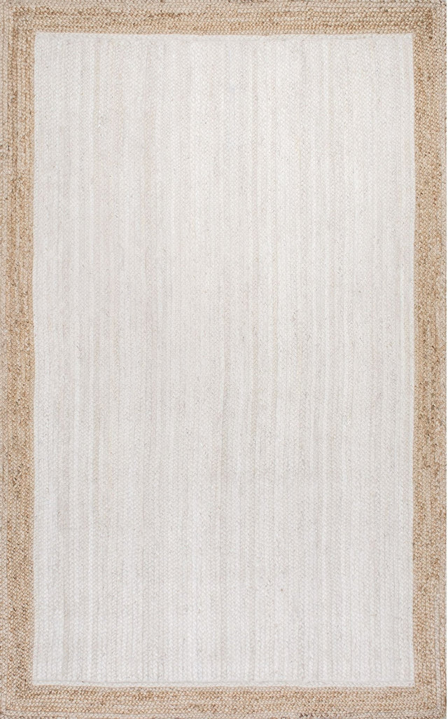 Nuloom Eleonora Nel3515D White Rug - Nuloom - tajt09d - 9012