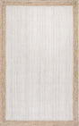 Nuloom Eleonora Nel3515D White Rug - Nuloom - tajt09d - 9012