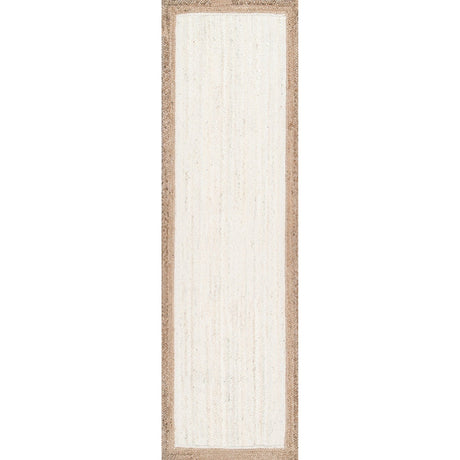 Nuloom Eleonora Nel3515D White Rug - Nuloom - tajt09d - 9012