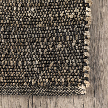 Nuloom Elfriede Farmhouse Blend Nel2059C Charcoal Rug - Nuloom - hmmt01c - 406