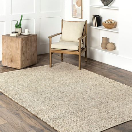 Nuloom Elfriede Farmhouse Blend Nel2059F Natural Rug - Nuloom - hmmt01a - 203