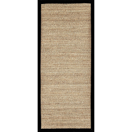 Nuloom Elijah Farmhouse Seagrass Nel1573B Black Rug - Nuloom - bhsg01c - 203