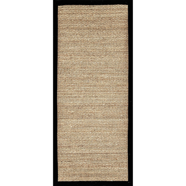 Nuloom Elijah Farmhouse Seagrass Nel1573B Black Rug - Nuloom - bhsg01c - 203