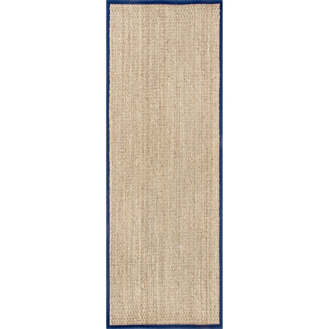 Nuloom Elijah Farmhouse Seagrass Nel1573E Navy Rug - Nuloom - bhsg01d - 305