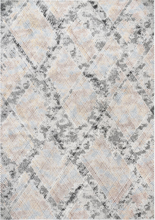 Nuloom Eloise Trellis Nel1756A Light Gray Rug - Nuloom - ermg03a - 406