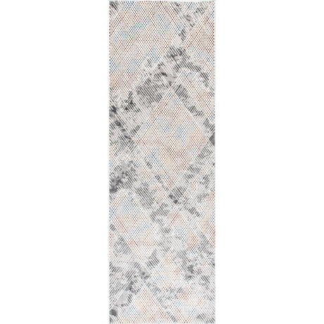 Nuloom Eloise Trellis Nel1756A Light Gray Rug - Nuloom - ermg03a - 406