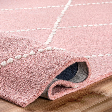 Nuloom Elvia Mtvs176B Baby Pink Rug - Nuloom - mtvs176b - 406