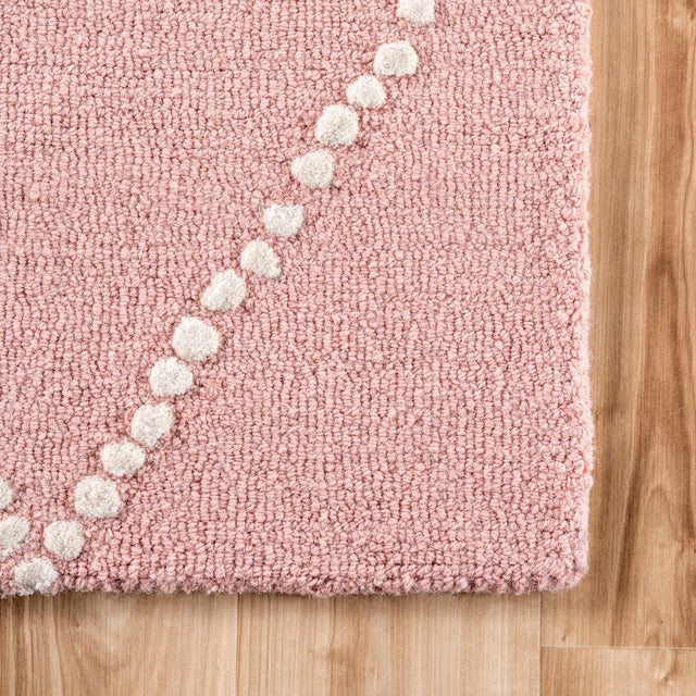 Nuloom Elvia Mtvs176B Baby Pink Rug - Nuloom - mtvs176b - 406