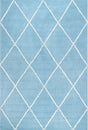 Nuloom Elvia Nel2746A Aqua Rug - Nuloom - mtvs176g - 305