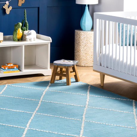 Nuloom Elvia Nel2746A Aqua Rug - Nuloom - mtvs176g - 305