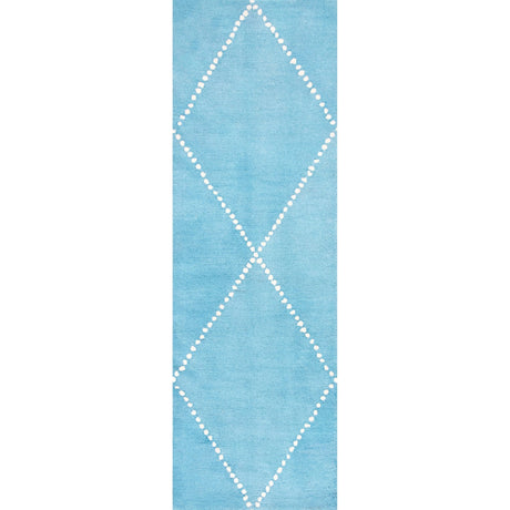 Nuloom Elvia Nel2746A Aqua Rug - Nuloom - mtvs176g - 305