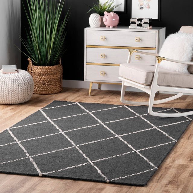 Nuloom Elvia Nel2746D Charcoal Rug - Nuloom - mtvs176h - 305