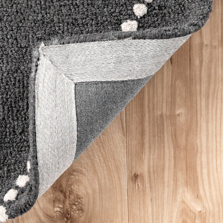 Nuloom Elvia Nel2746D Charcoal Rug - Nuloom - mtvs176h - 305