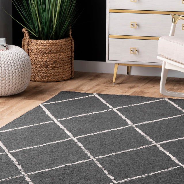 Nuloom Elvia Nel2746D Charcoal Rug - Nuloom - mtvs176h - 305