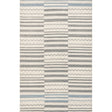 Nuloom Emika Striped Hand Svwi01A Light Gray Rug - Nuloom - svwi01a - 508