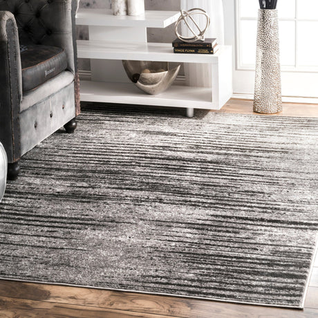 Nuloom Faded Elsa Nfa2464A Gray Rug - Nuloom - lpct06a - 203