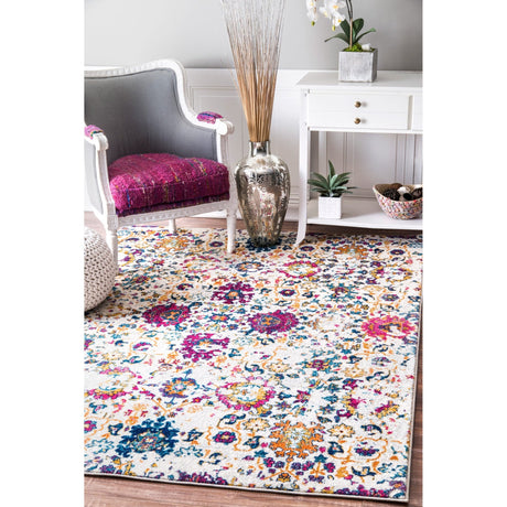 Nuloom Floral Damask Rosemary Nfl3130B Multi Rug - Nuloom - rzbd26b - 305