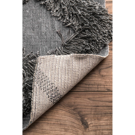 Nuloom Francene Trellis Nfr1462A Dark Gray Rug - Nuloom - bdfr01e - 406