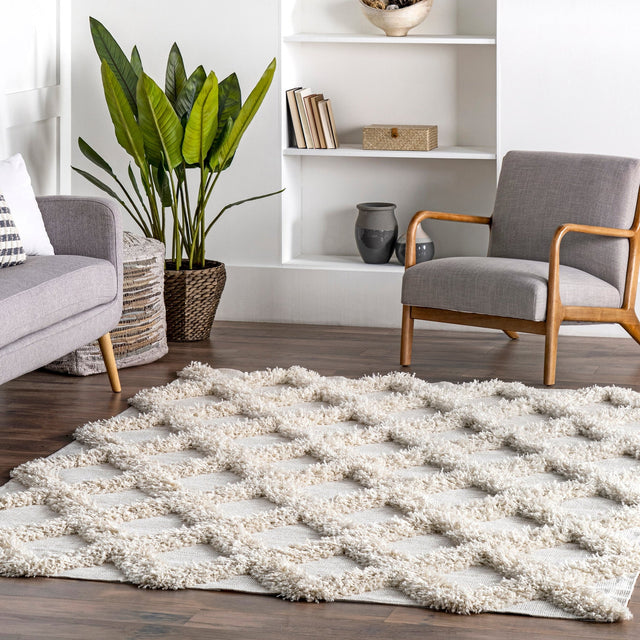 Nuloom Francene Trellis Nfr1462C Ivory Rug - Nuloom - bdfr01a - 406