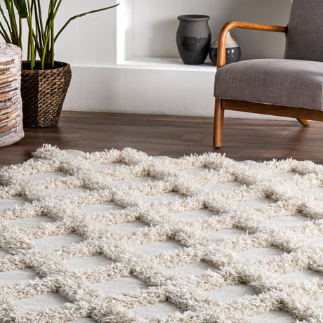 Nuloom Francene Trellis Nfr1462C Ivory Rug - Nuloom - bdfr01a - 406