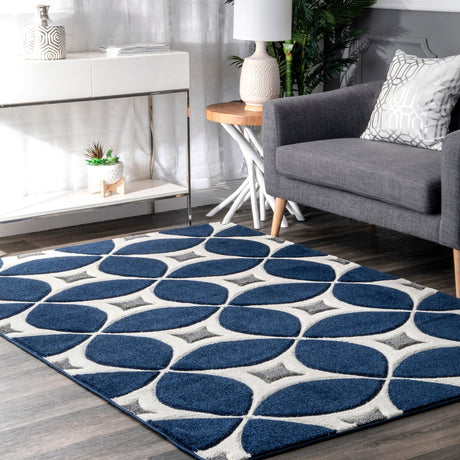 Nuloom Gabriela Trellis Nga1564E Navy Rug - Nuloom - bhbc55f - 203