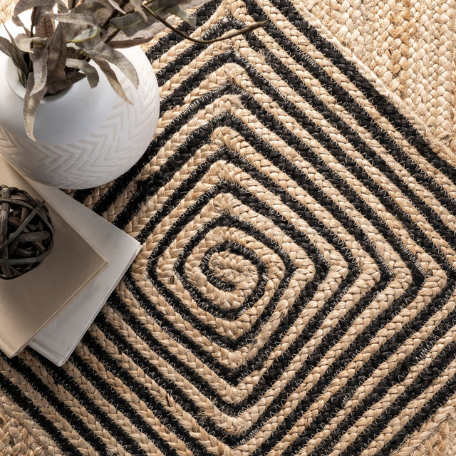 Nuloom Genevieve Swirl Nge2828A Natural Rug - Nuloom - nisy01a - 406