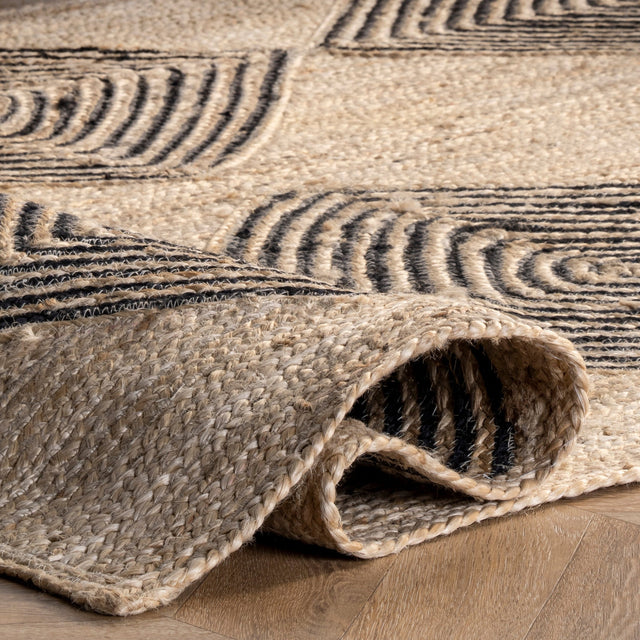 Nuloom Genevieve Swirl Nge2828A Natural Rug - Nuloom - nisy01a - 406