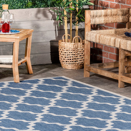 Nuloom Gina Moroccan Trellis Ngi2854A Blue Rug - Nuloom - owdn06e - 203