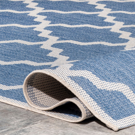 Nuloom Gina Moroccan Trellis Ngi2854A Blue Rug - Nuloom - owdn06e - 203