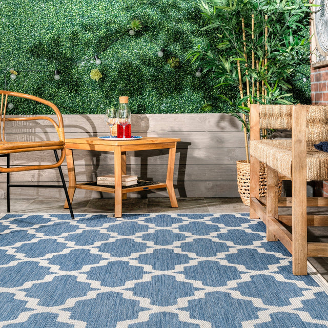 Nuloom Gina Moroccan Trellis Ngi2854A Blue Rug - Nuloom - owdn06e - 203