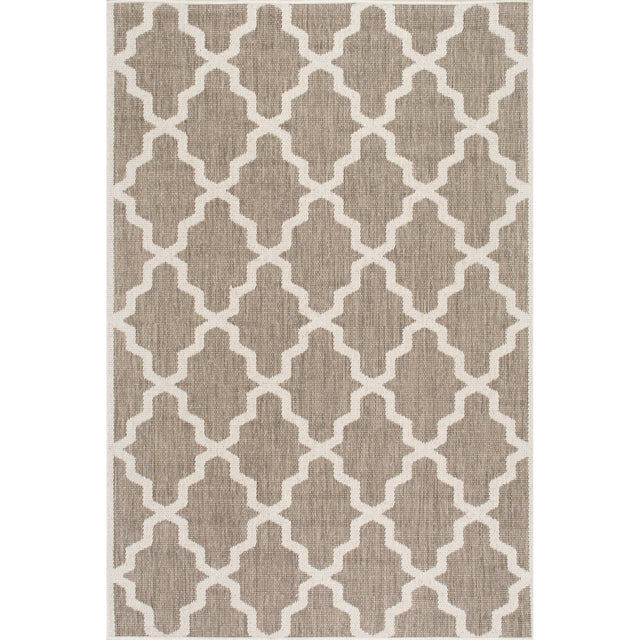 Nuloom Gina Moroccan Trellis Owdn06A Taupe Rug - Nuloom - owdn06a - 53079