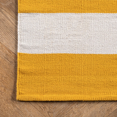 Nuloom Gracen Stripe Ngr2408B Yellow Rug - Nuloom - kpsb05a - 305