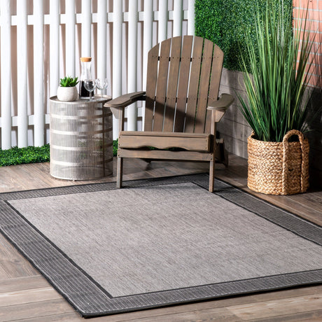 Nuloom Gris Contemporary Ngr2853B Gray Rug - Nuloom - owdn05a - 203