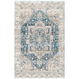 Nuloom Harriet Vintage Medallion Khmc04F Gray Rug - Nuloom - khmc04f - 203