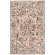 Nuloom Harriet Vintage Medallion Khmc04J Light Brown Rug - Nuloom - khmc04j - 203