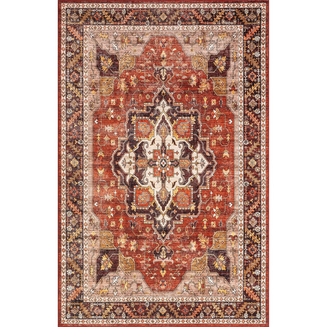 Nuloom Hera Medallion Hjth01A Red Rug - Nuloom - hjth01a - 305