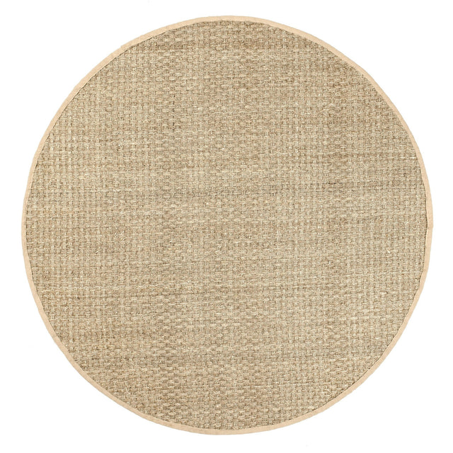 Nuloom Hesse Checker Weave Seagrass Nhe2029D Natural Rug - Nuloom - hjsg01a - 203