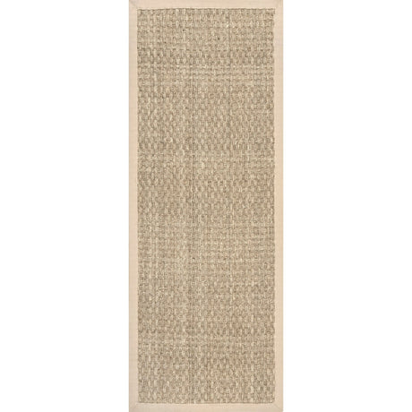 Nuloom Hesse Checker Weave Seagrass Nhe2029D Natural Rug - Nuloom - hjsg01a - 203