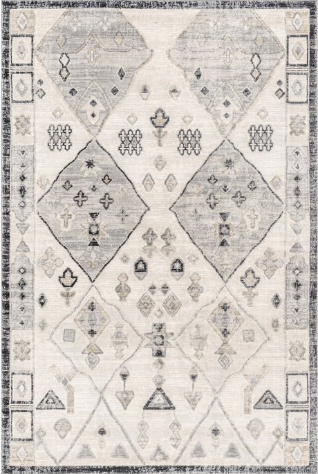 Nuloom Hunter Tribal Nhu3174A Beige Rug - Nuloom - rzcl01a - 203