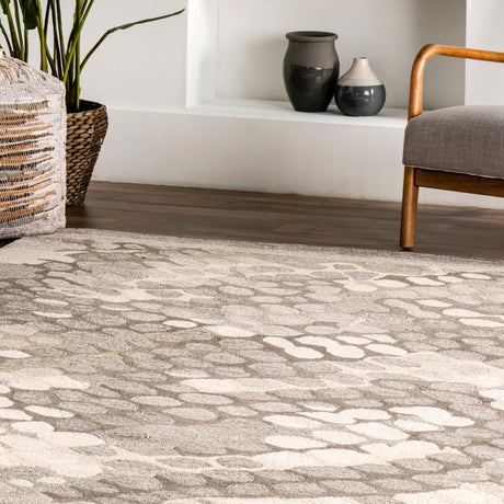 Nuloom Jae Transitional Pebbles Nja2573A Ivory Rug - Nuloom - mhao01a - 508