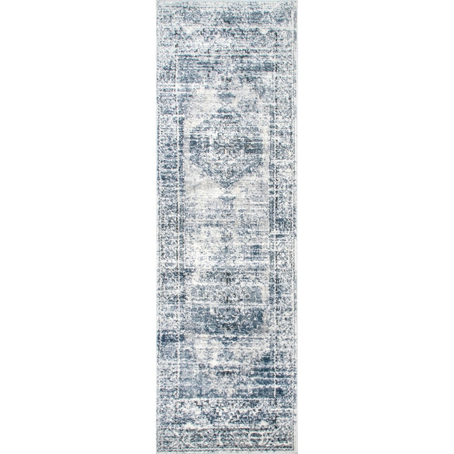 Nuloom Jayla Barbed Iris Nja2355A Blue Rug - Nuloom - kknt04a - 305