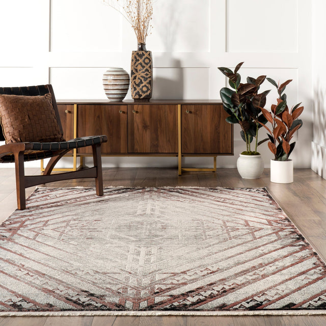 Nuloom Jesse Faded Nje2274A Beige Rug - Nuloom - kkde01a - 5307