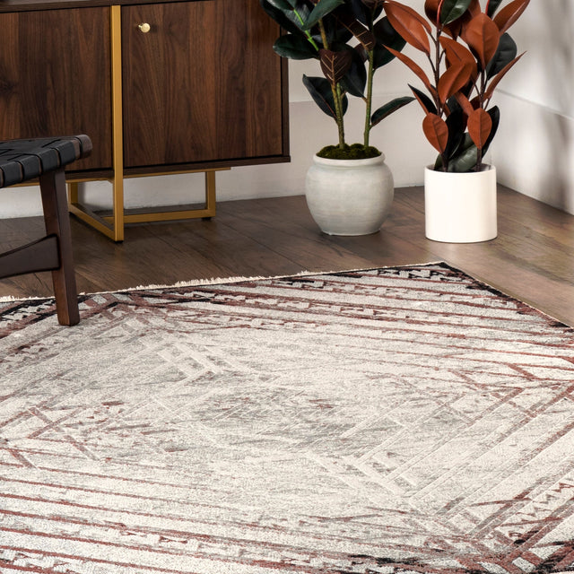 Nuloom Jesse Faded Nje2274A Beige Rug - Nuloom - kkde01a - 5307