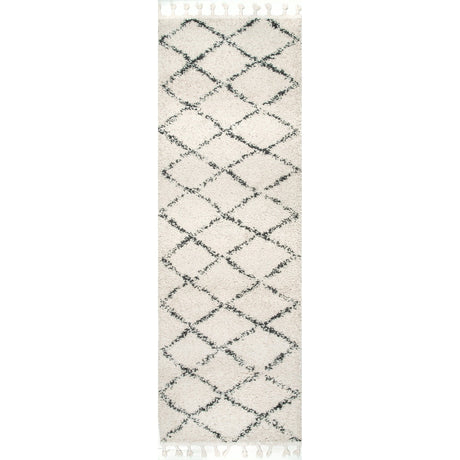 Nuloom Jessie Moroccan Lattice Nje1842B Off White Rug - Nuloom - gcdi08a - 203